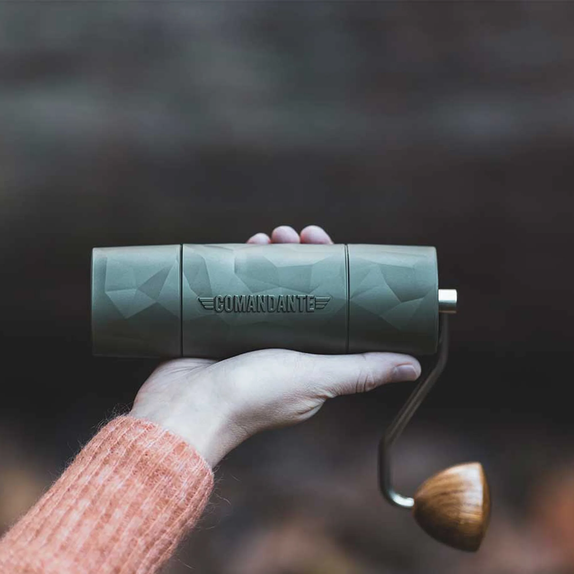 Comandante Coffee Grinder X25 Trailmaster FOREST, TIGERSHARK® Burr - Image 2