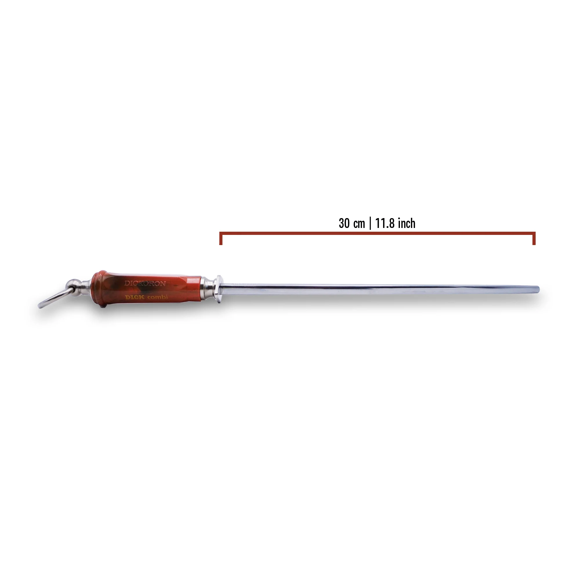 Dick COMBI Sharpening Steel, Sapphire/Polished Cut, Square, 30 cm / 11.8-Inch - #75982-30 - Image 6