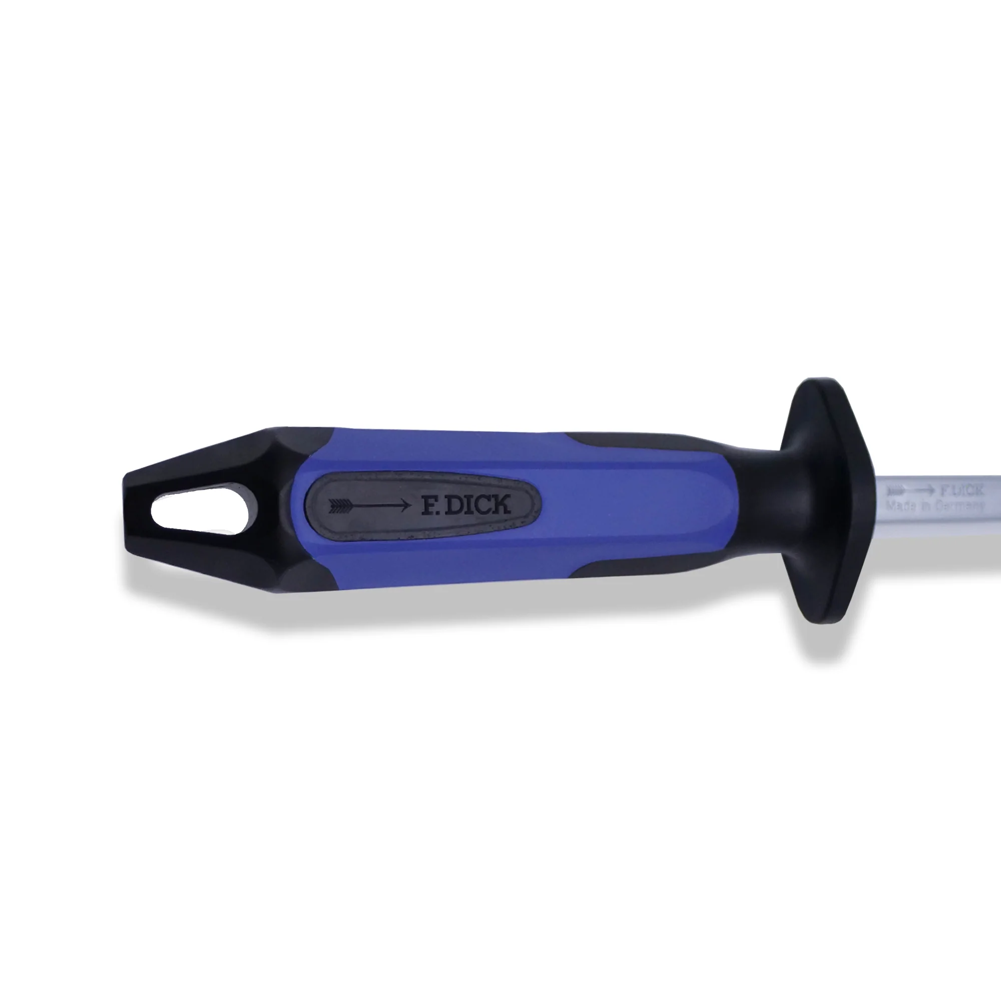 Dick COMBI Sharpening Steel 25 cm / 9.8", Square, Fine Cut & Polished - #73882-25 - Image 3