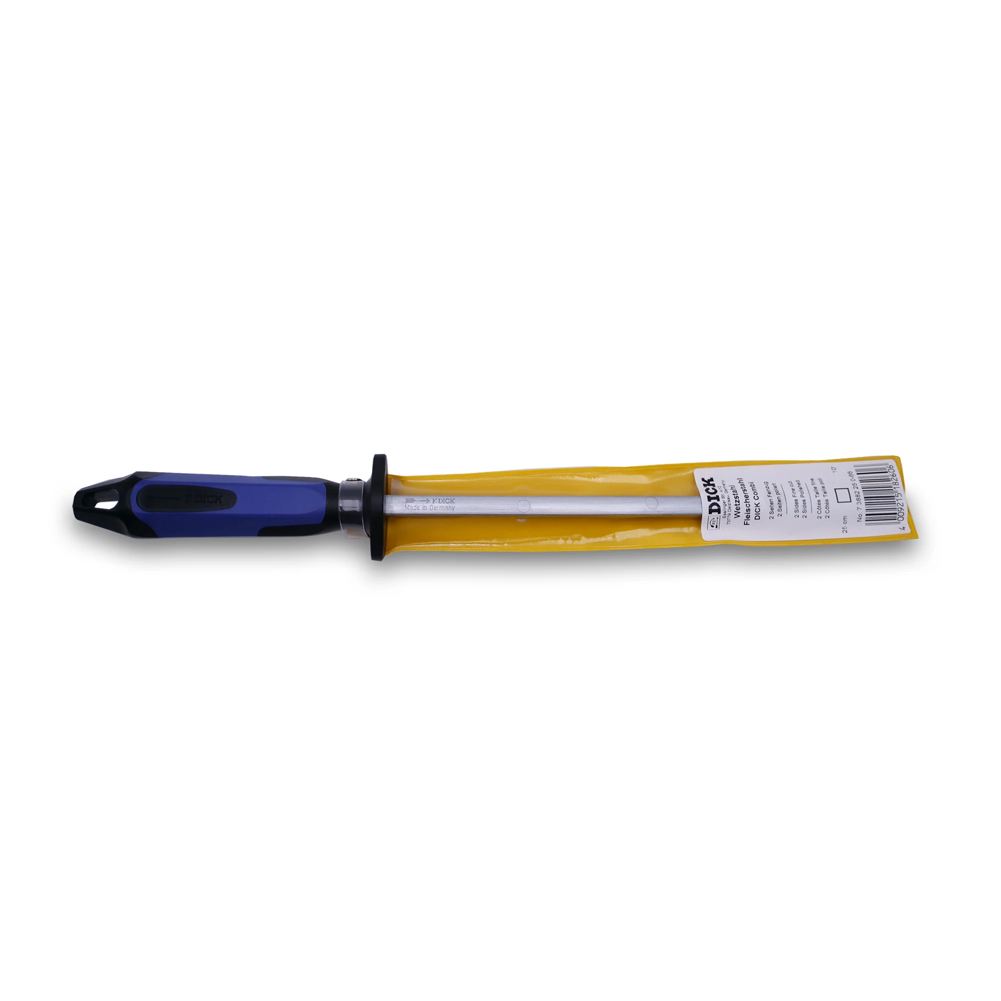 Dick COMBI Sharpening Steel 25 cm / 9.8", Square, Fine Cut & Polished - #73882-25 - Image 7