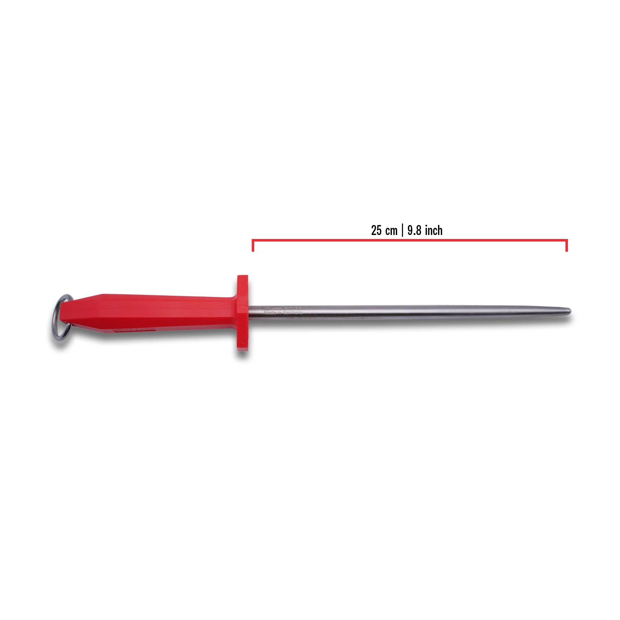 Dick Sharpening Steel, Round, Polished, 25 cm / 9.8" - #74691-25 - Image 6