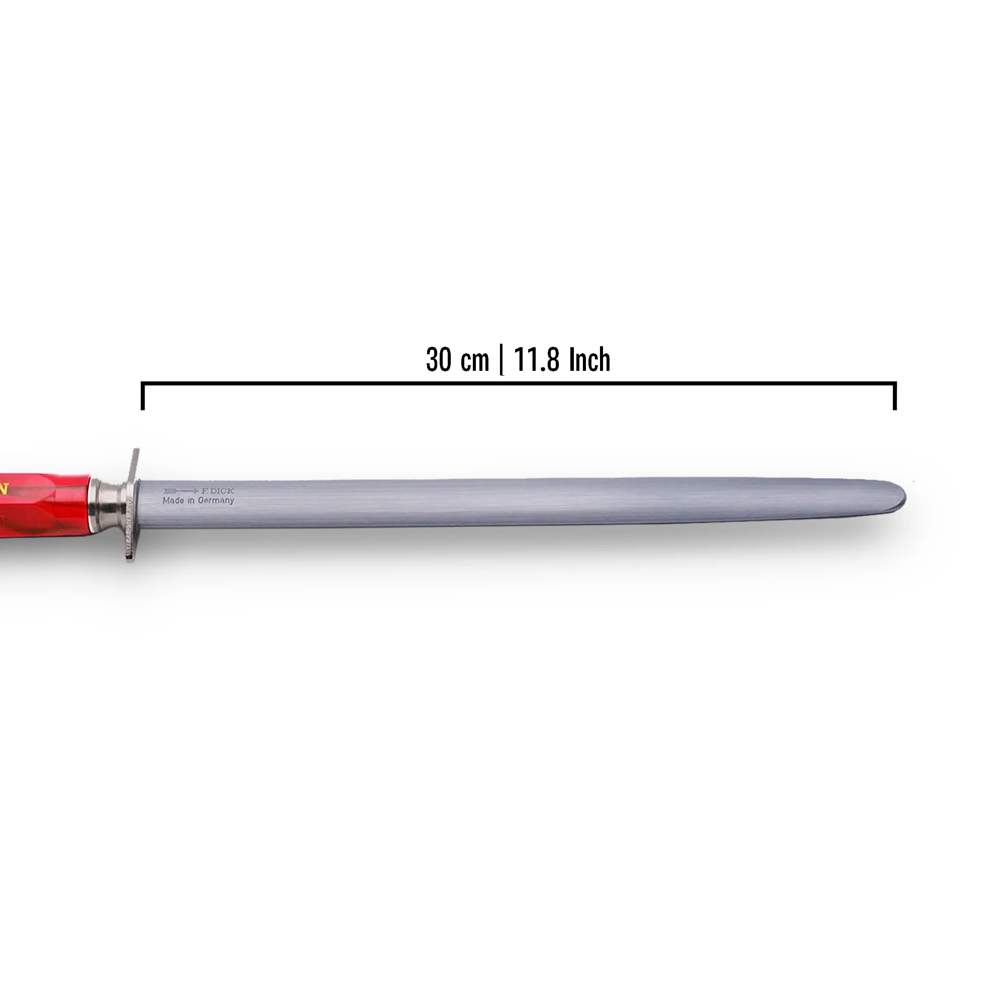 DICKORON CLASSIC Sharpening Steel, Sapphire Cut, Oval, 30 cm / 11.8'' - #75983-30 - Image 6