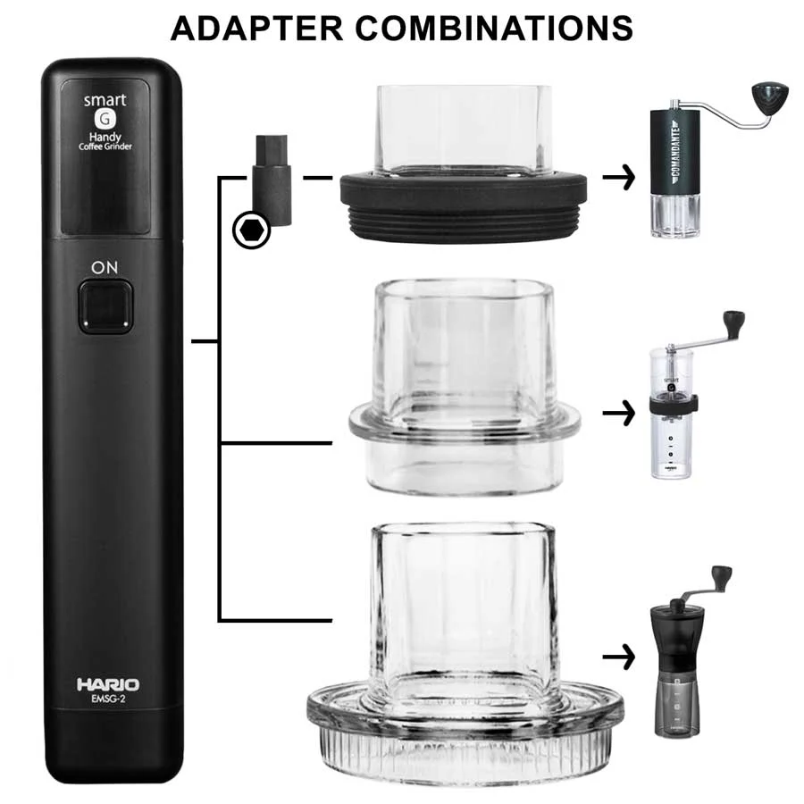 Hario Mobile Mill Stick plus Comandante Adapter - Image 10