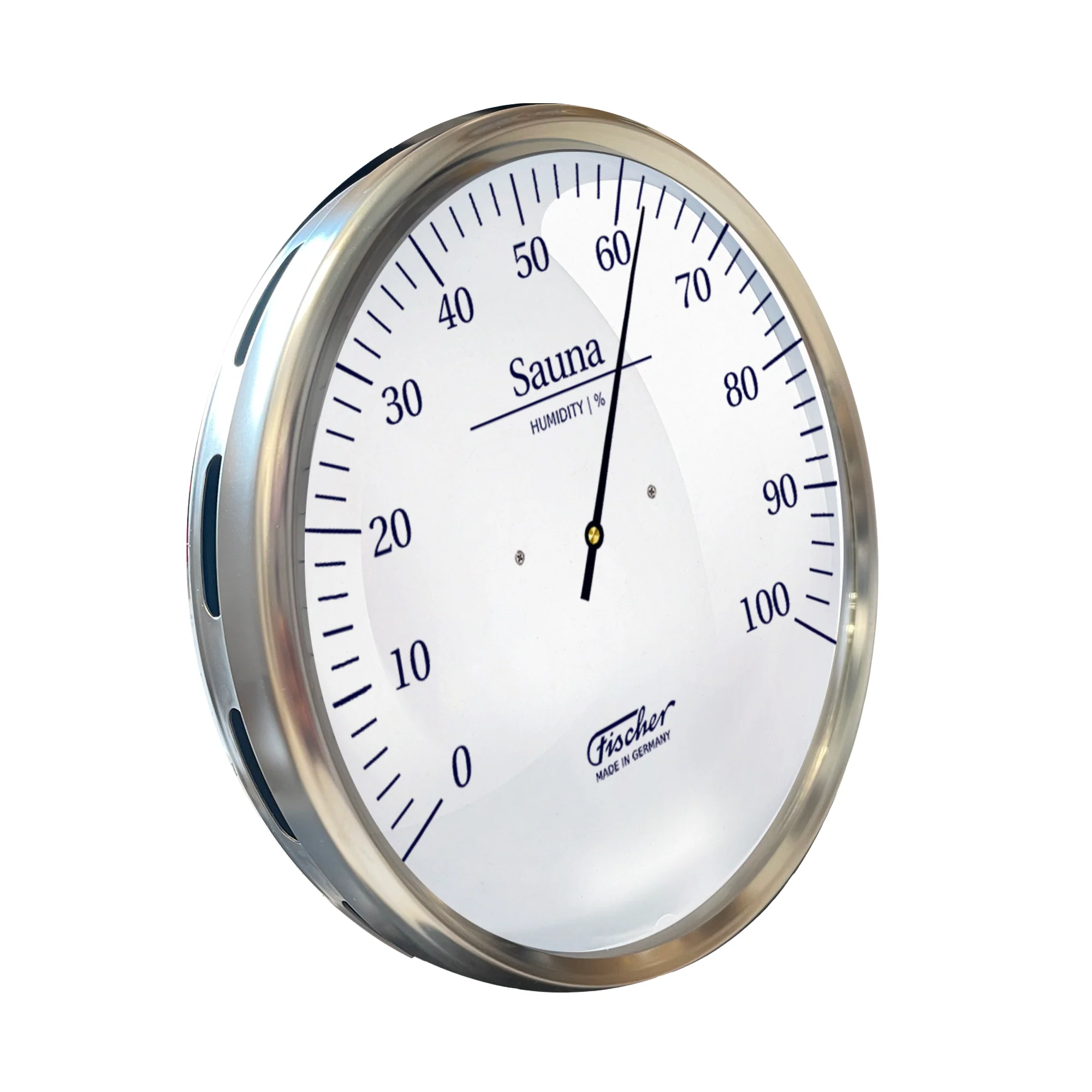 Fischer Sauna Thermometer + Hygrometer, Stainless Steel (US Version °F) - Image 6