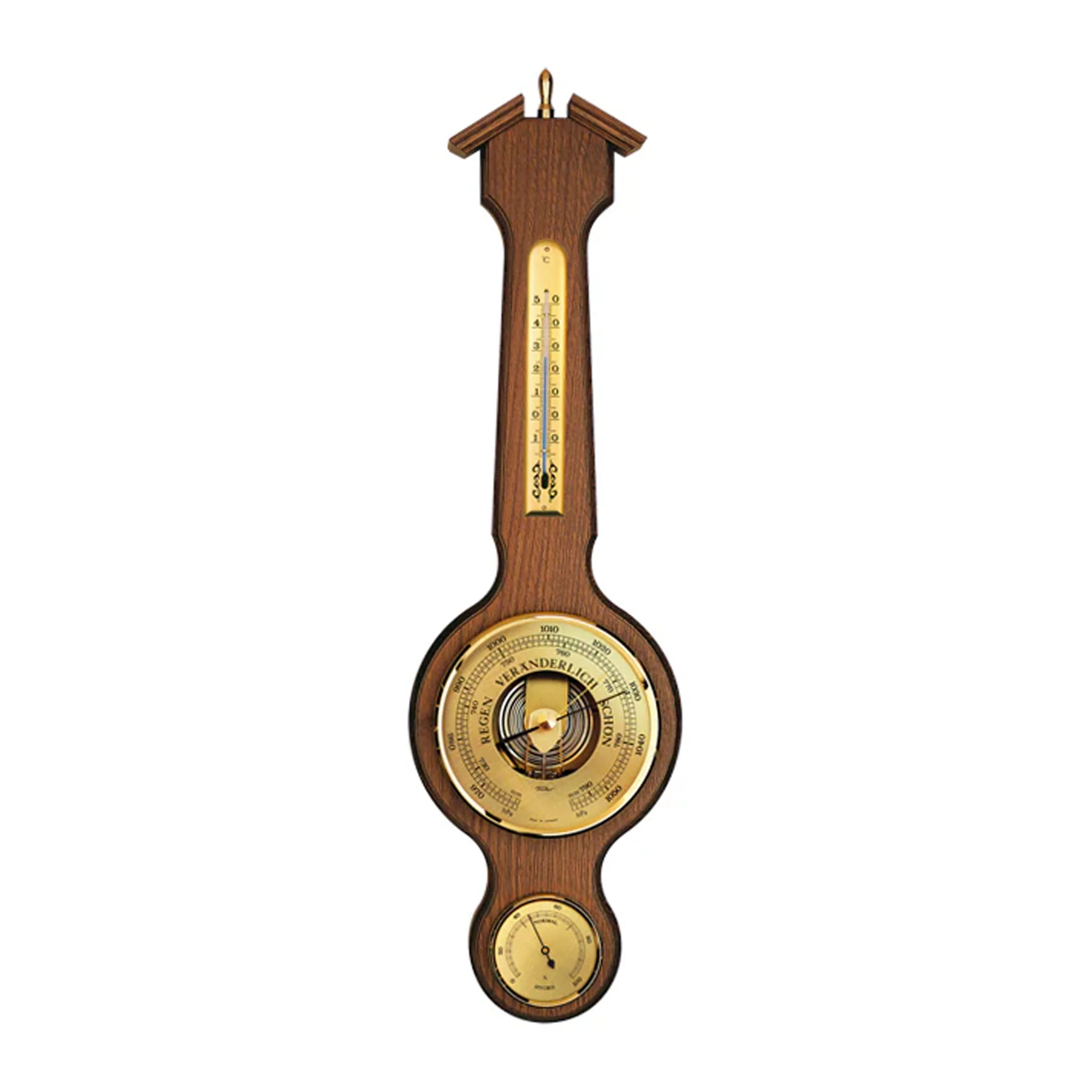 Fischer Sheraton Weather Station, Thermometer, Barometer & Hygrometer 555 x 165 mm (German /°C) - Image 3