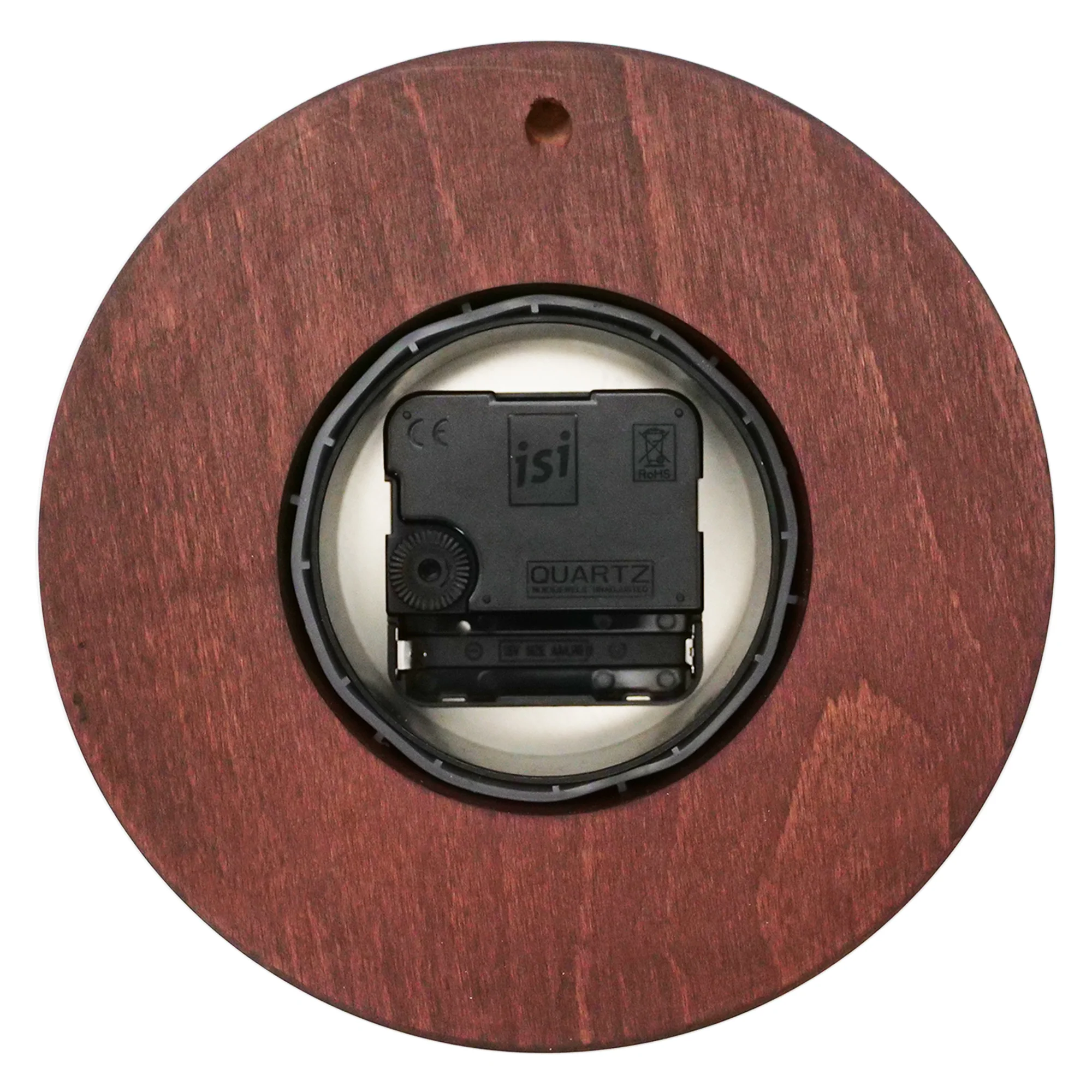 Fischer Tide Clock, Brass / Mahogany Coloured - 1434TD-22 - Image 4