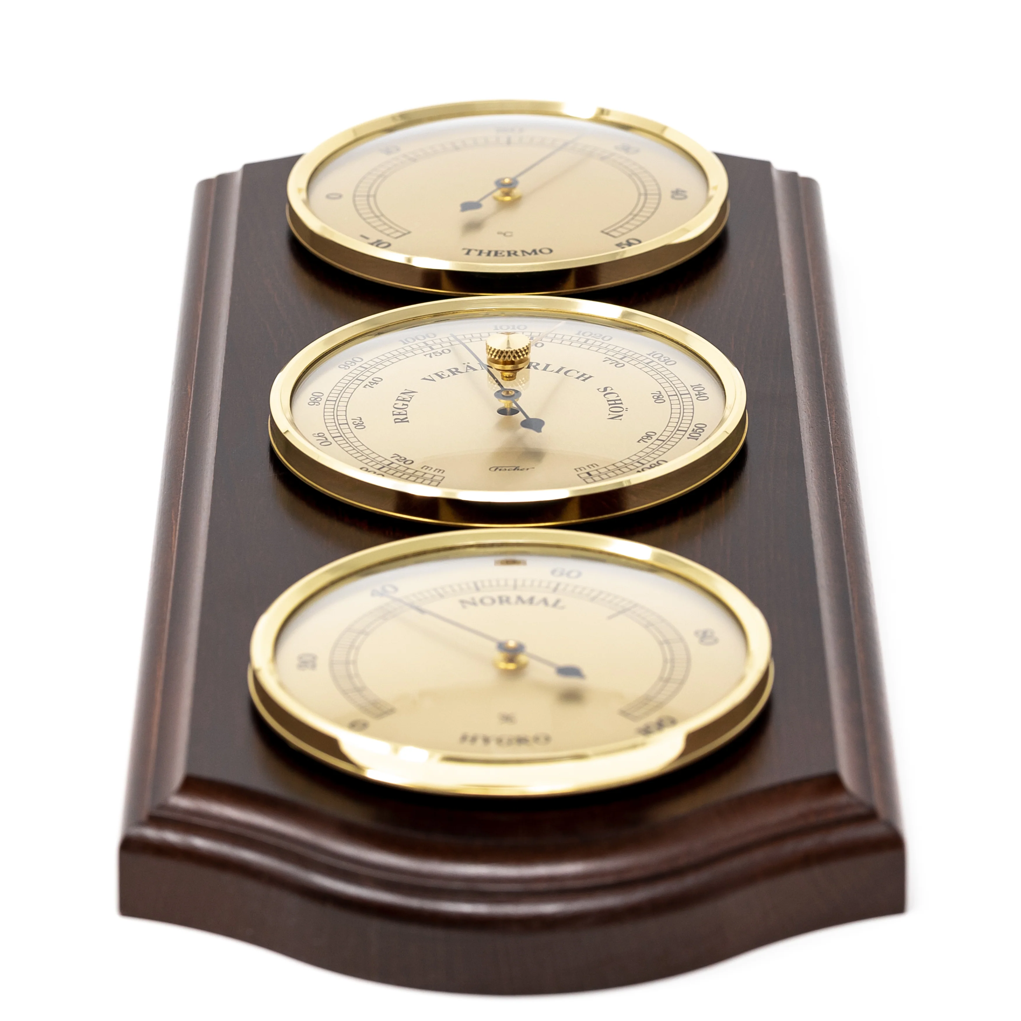 Fischer Weather Station with Thermometer, Barometer & Hygrometer 395 mm / 15.6" - No. 9178 - Image 3