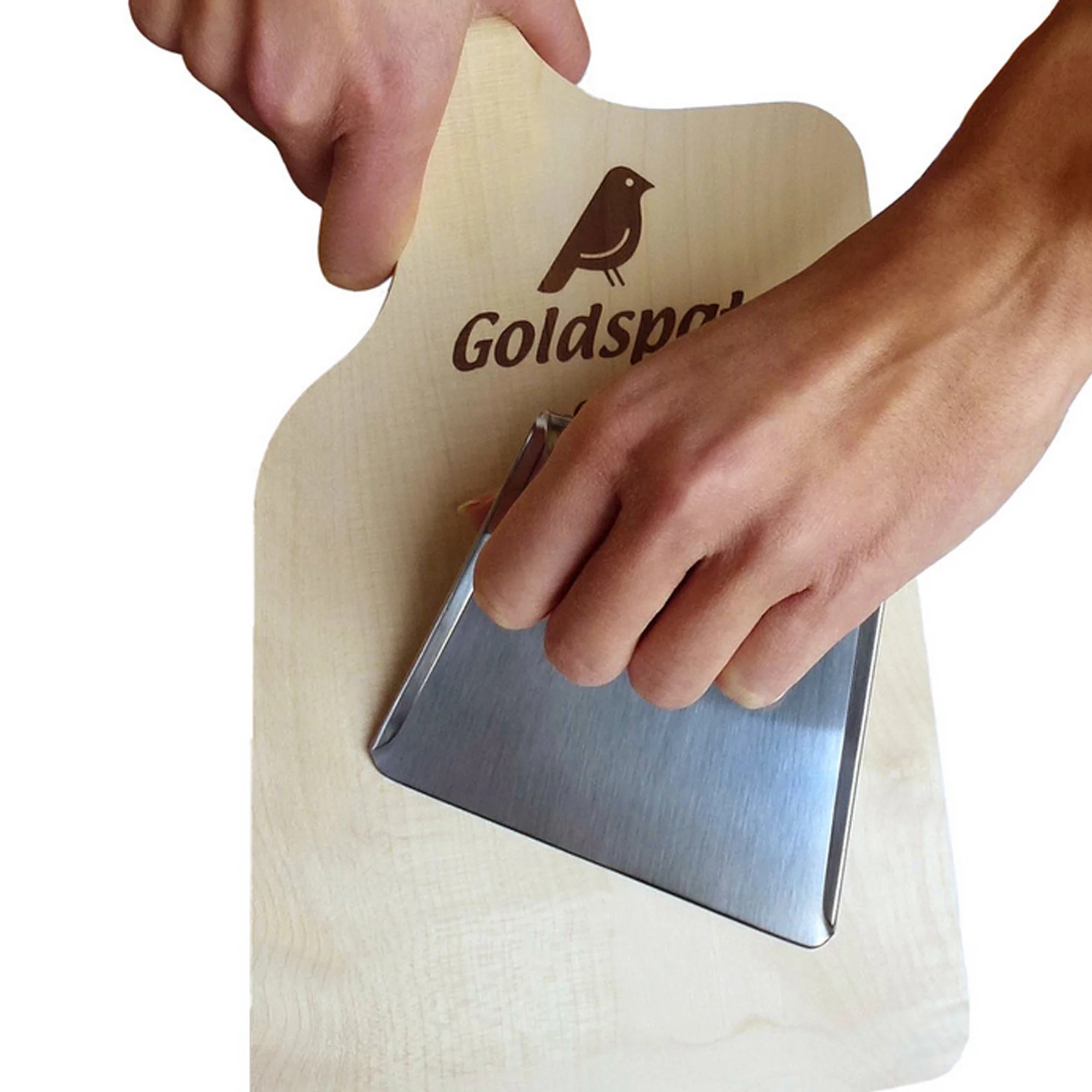 Goldspatz Ergonomic Spaetzle Board with Scraper - Image 5