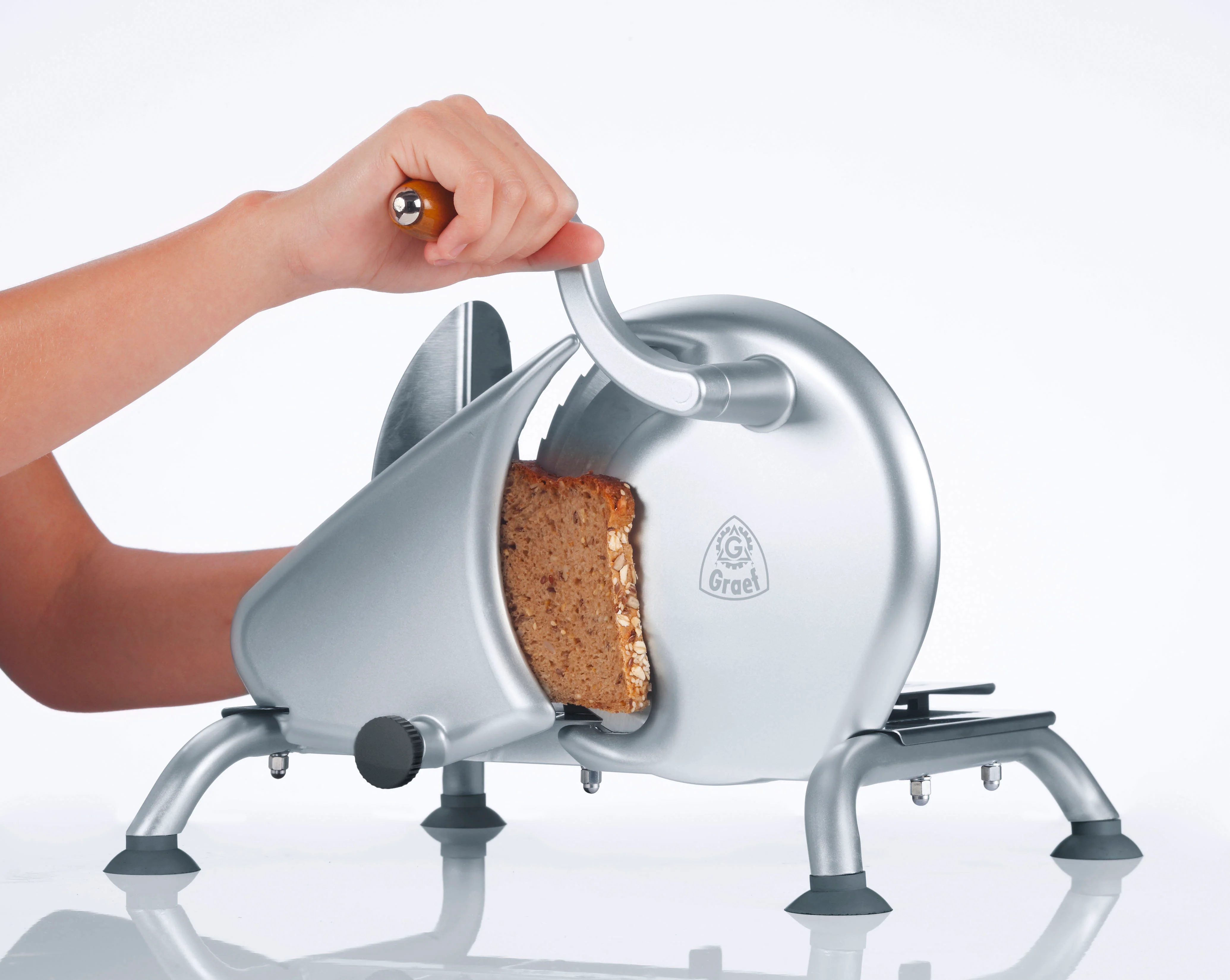 Graef Hand Bread & Food Slicer MANUALE H9, silver - Image 2