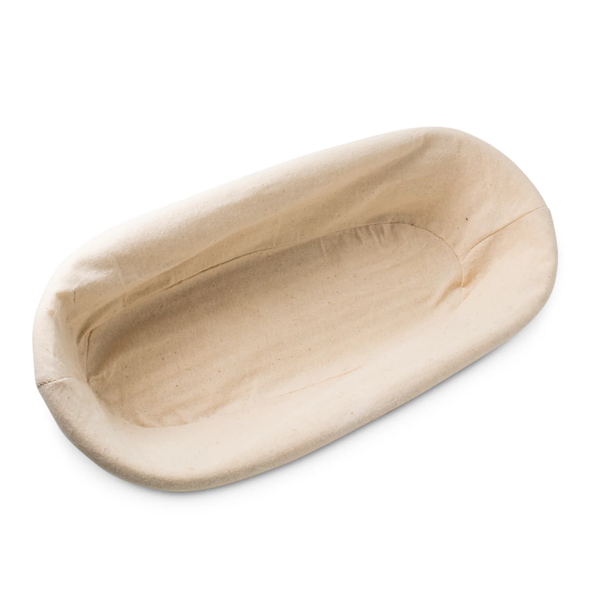 Komo Long Rattan Proofing Basket With Linen Cover - 06046 - Image 2
