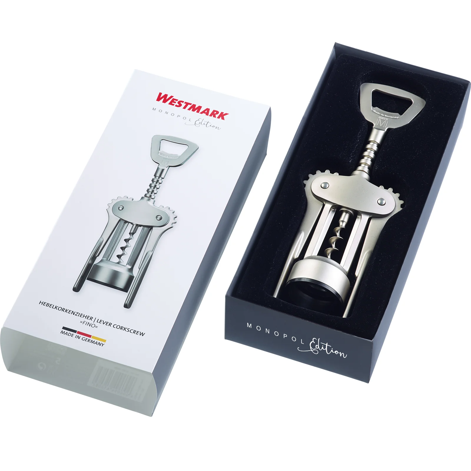 Westmark Lever Corkscrew "Fino" Monopol Edition, satin-finished - #6160 3380 - Image 9