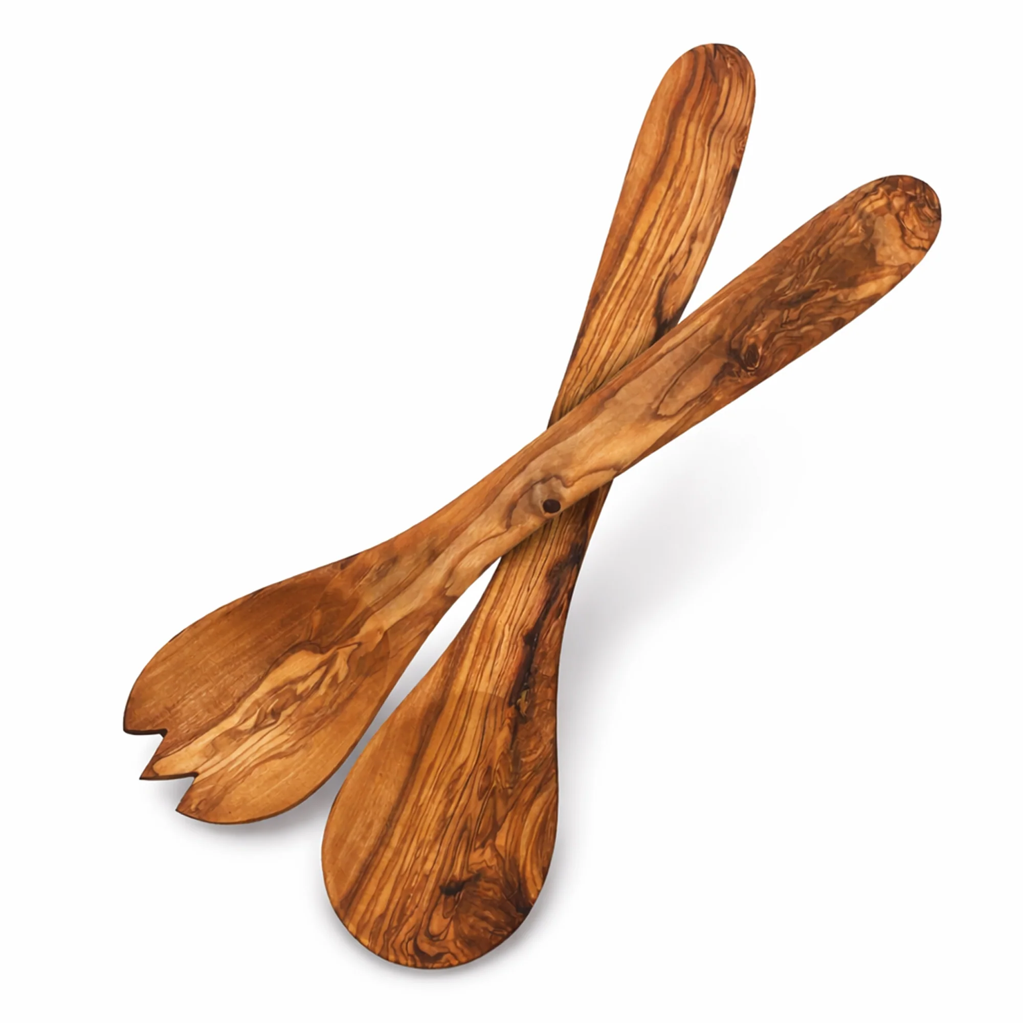 PASTERKAMP Olive Wood Salad Servers "Provence" - 30 cm / 11.8" - Image 3