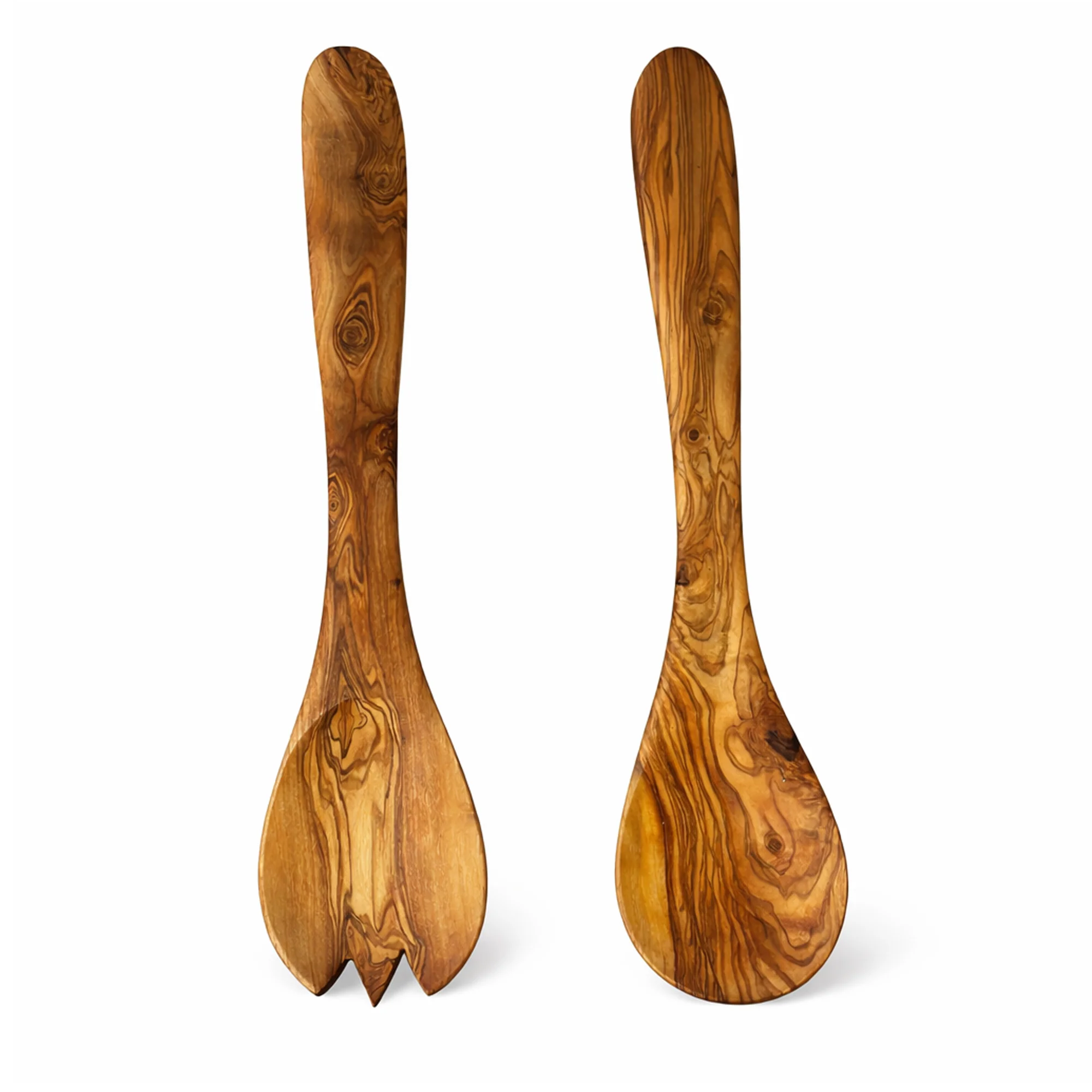 PASTERKAMP Olive Wood Salad Servers "Provence" - 30 cm / 11.8" - Image 4