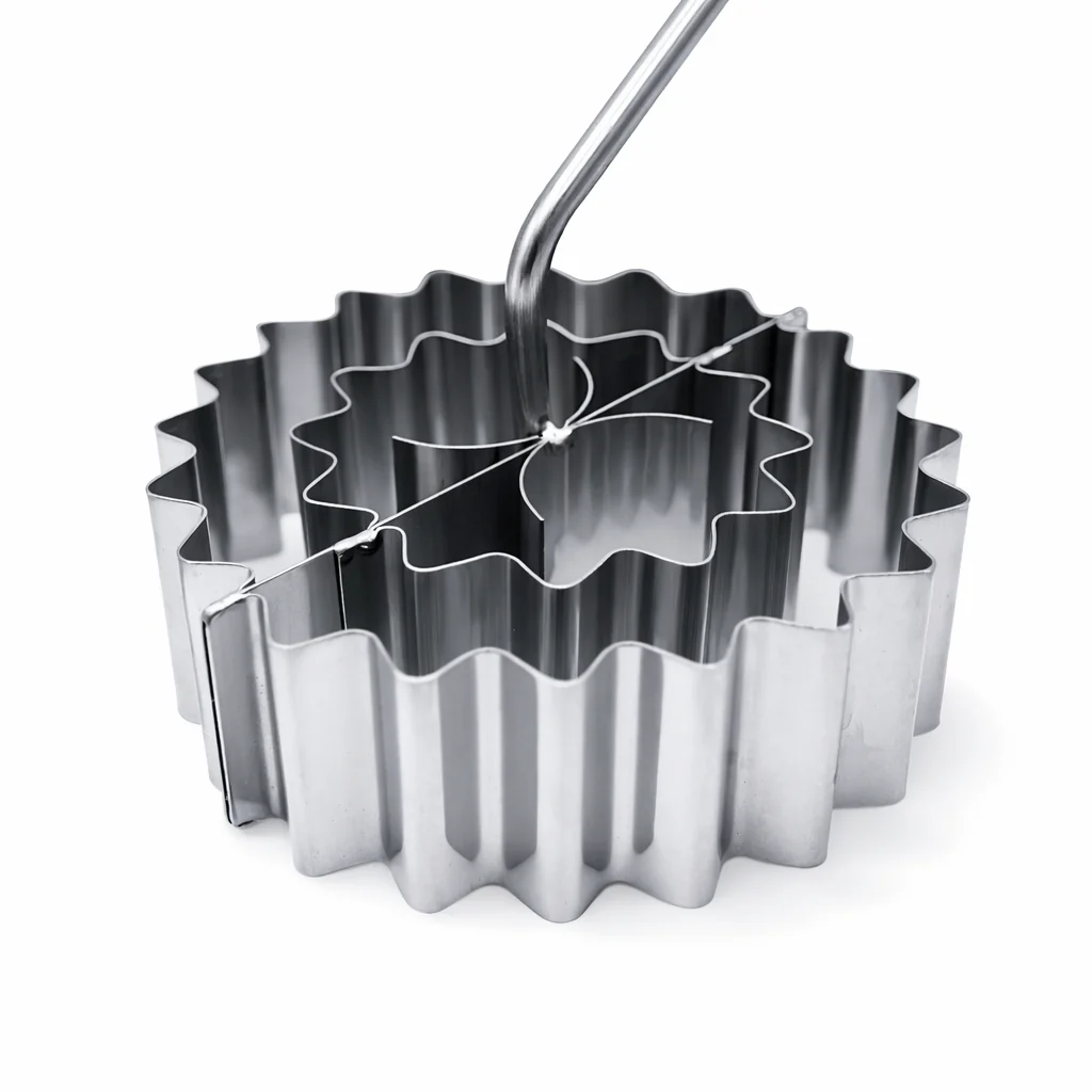 Weis Rose Cake Tin "Rosenkuechleform" - Stainless Steel - #14214 - Image 4