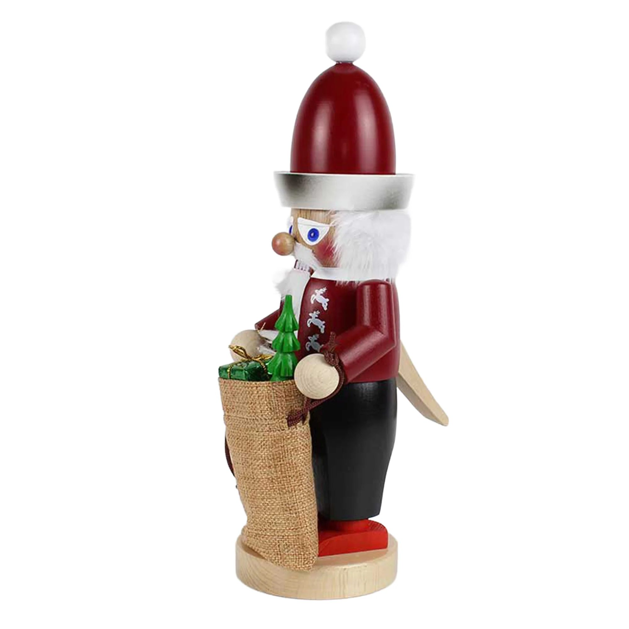 Steinbach Chubby Bavarian Santa - German Handmade Nutcracker  - 13.4"/34 cm - Image 10