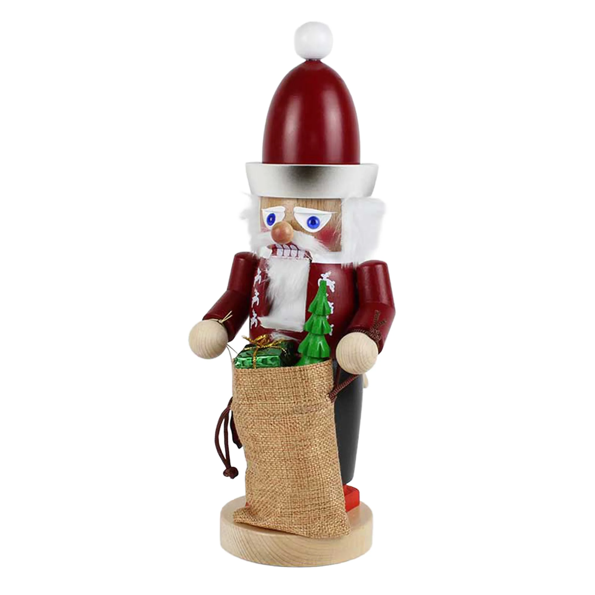 Steinbach Chubby Bavarian Santa - German Handmade Nutcracker  - 13.4"/34 cm - Image 12