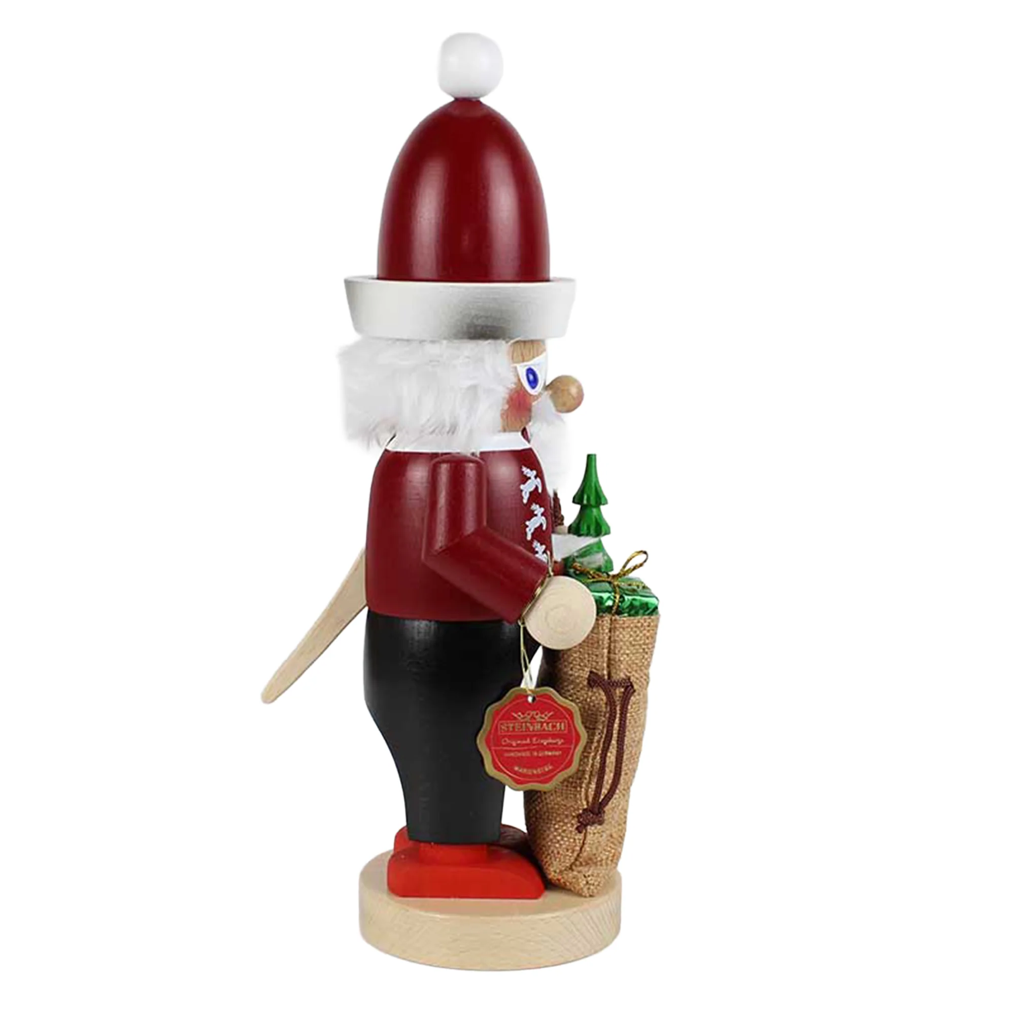 Steinbach Chubby Bavarian Santa - German Handmade Nutcracker  - 13.4"/34 cm - Image 5