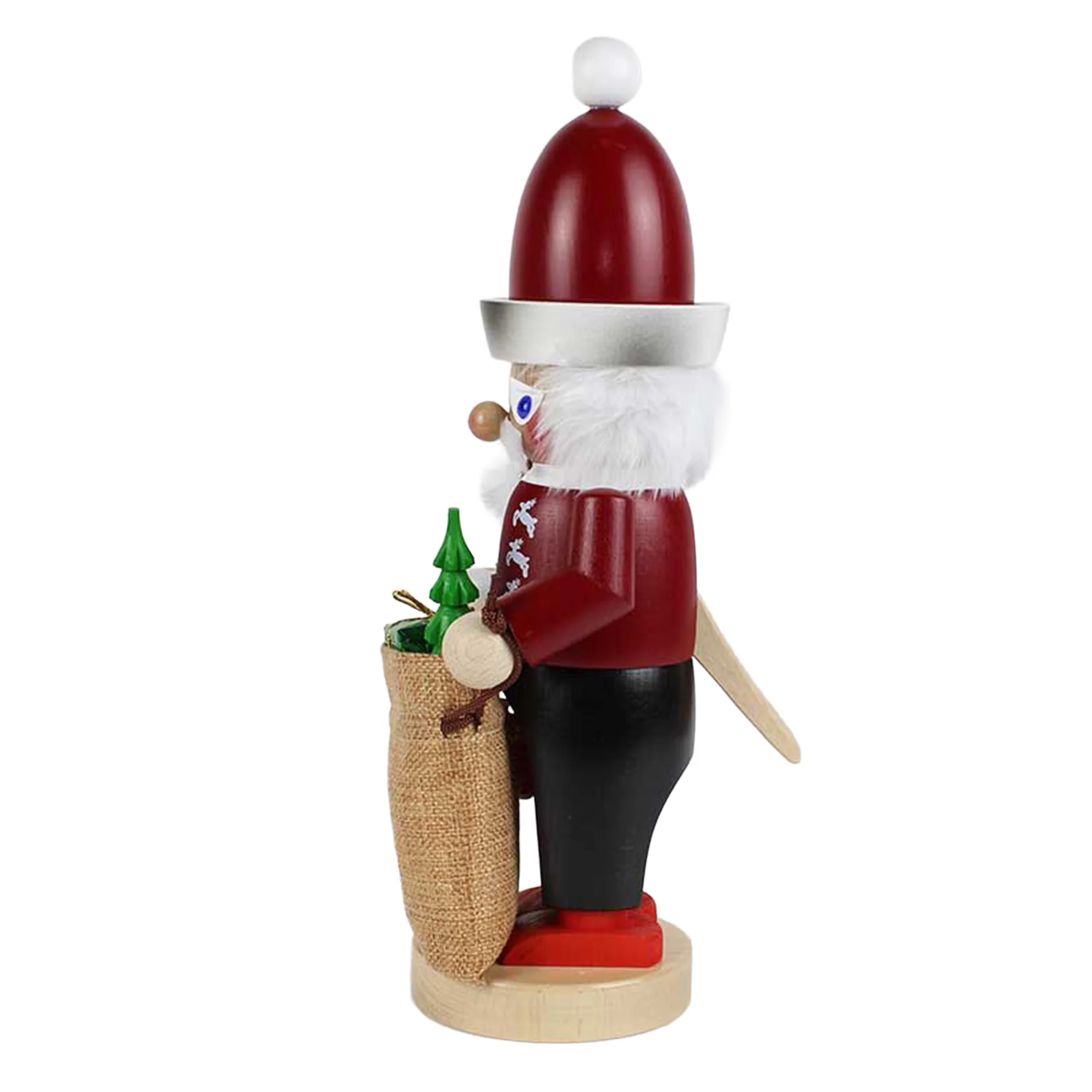 Steinbach Chubby Bavarian Santa - German Handmade Nutcracker  - 13.4"/34 cm - Image 9