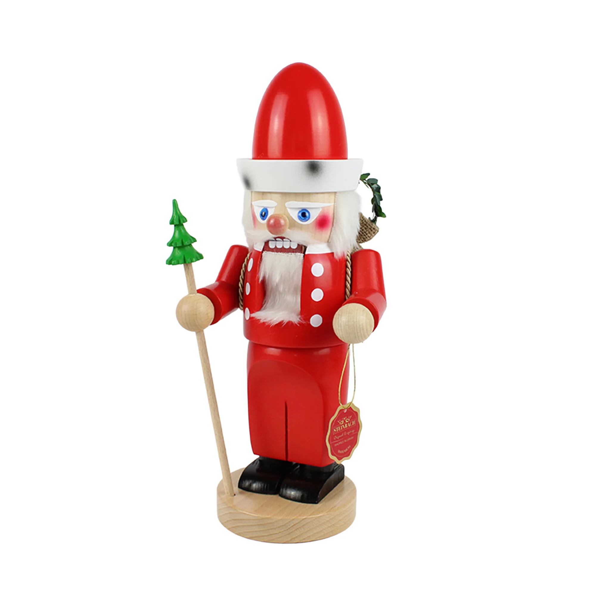 Steinbach Chubby Santa Claus, German Handmade Nutcracker - 13.0" / 33 cm - Image 10