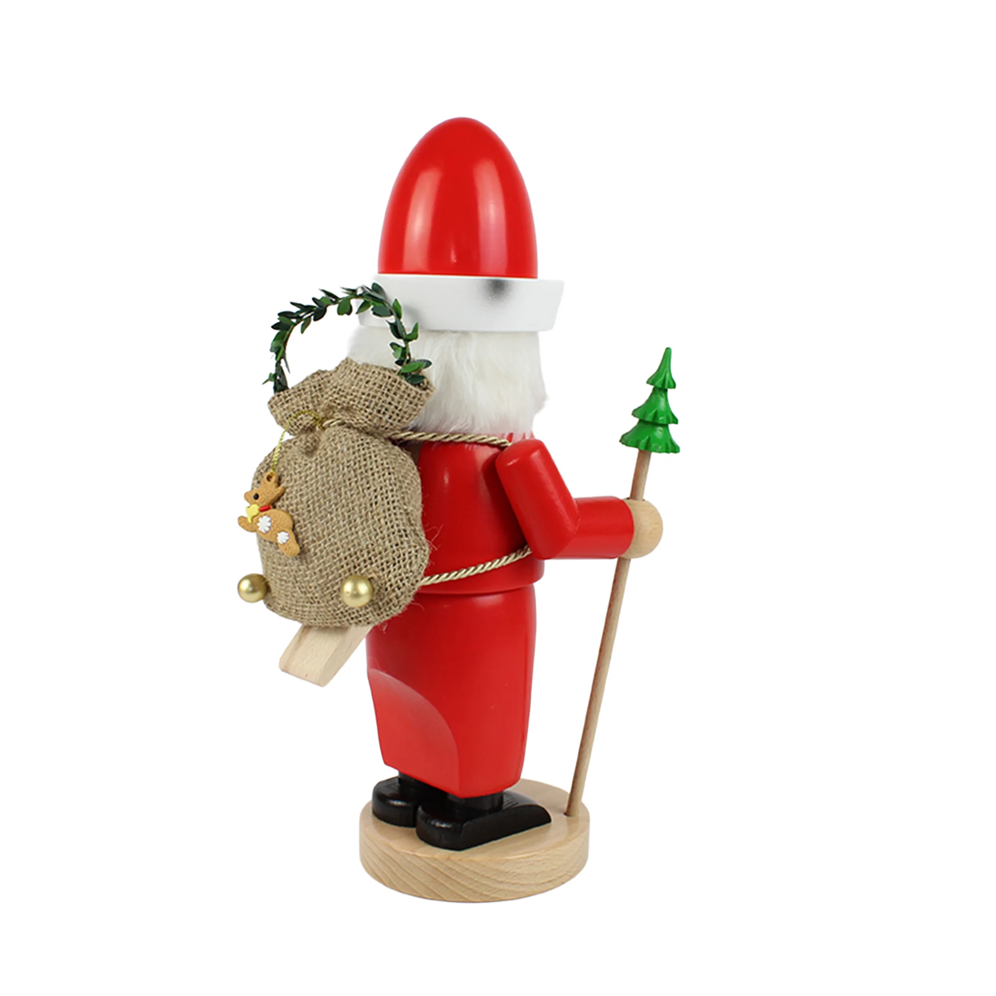Steinbach Chubby Santa Claus, German Handmade Nutcracker - 13.0" / 33 cm - Image 5