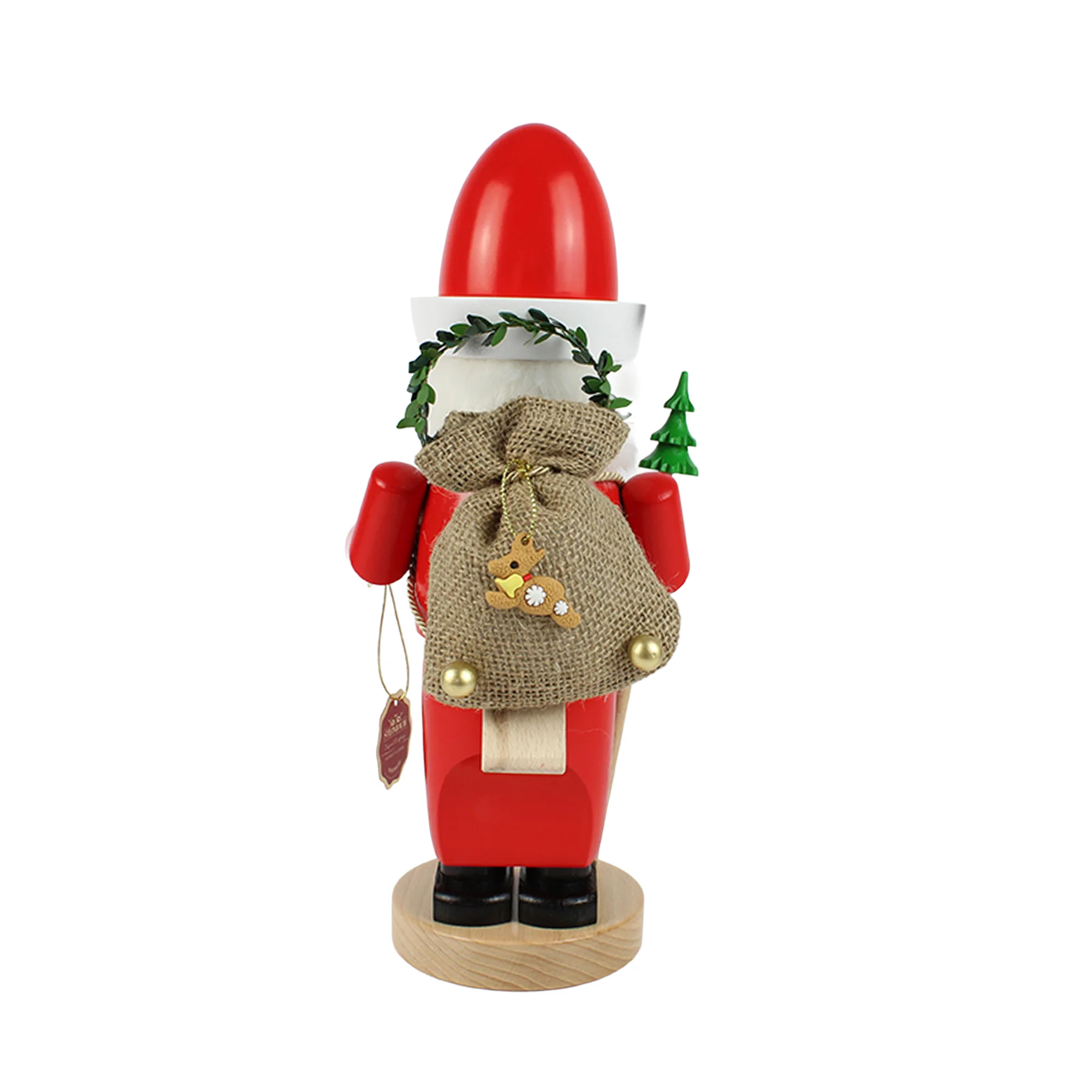 Steinbach Chubby Santa Claus, German Handmade Nutcracker - 13.0" / 33 cm - Image 6
