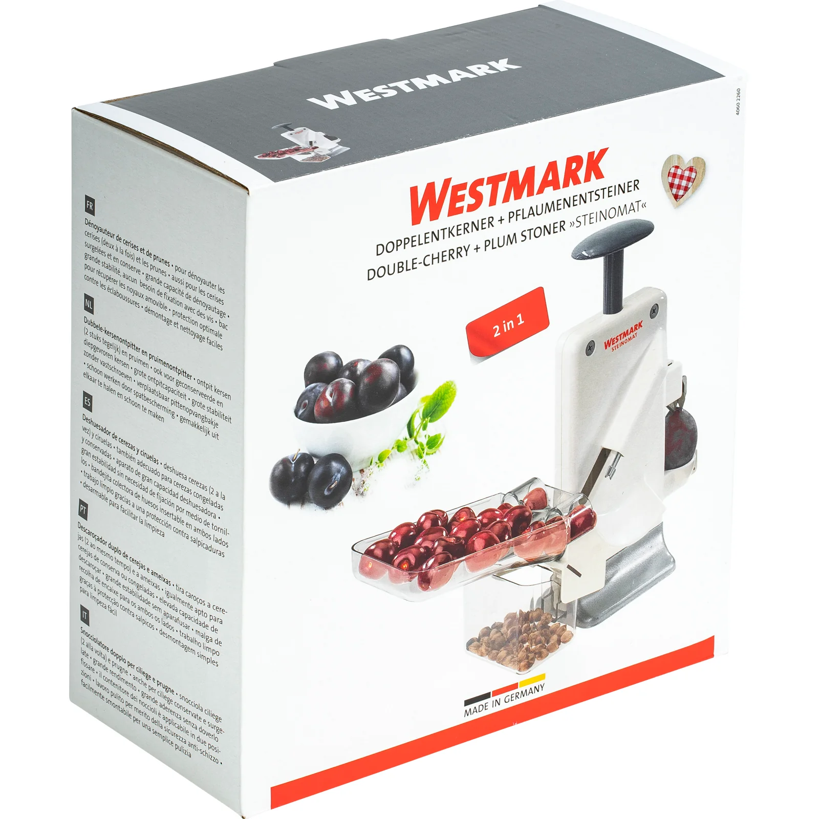 Westmark Double-Cherry- & Plum Stoner "Steinomat" - #4060 - Image 8