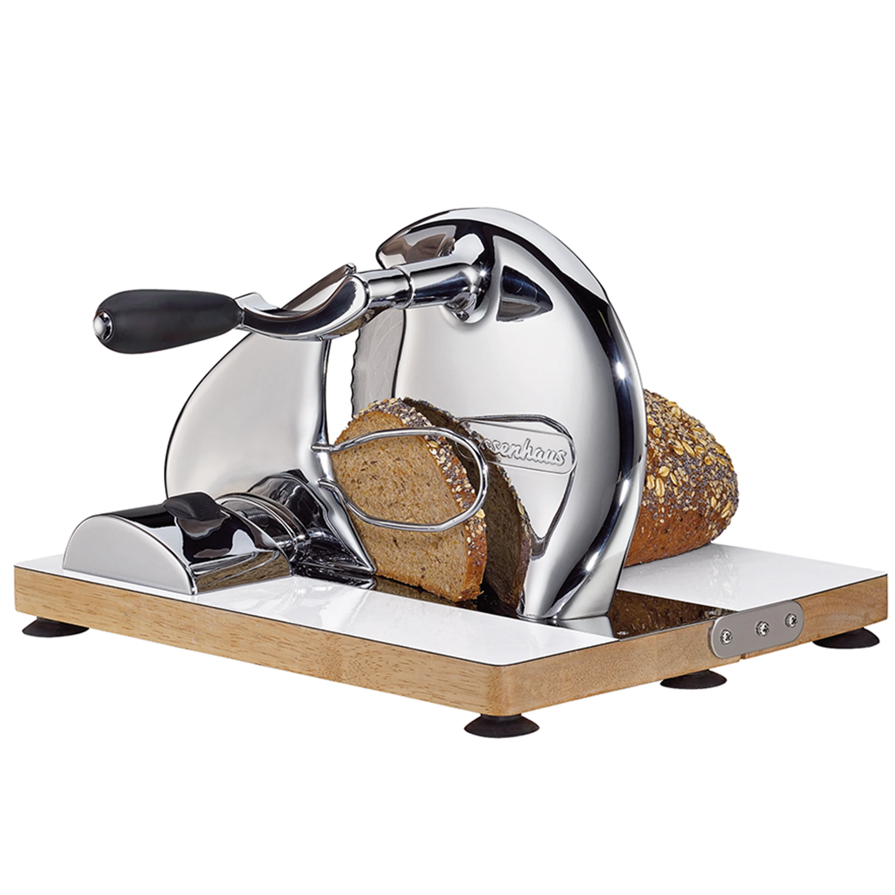 Zassenhaus Retro Hand Bread Slicer VINTAGE, Chrome - #072006