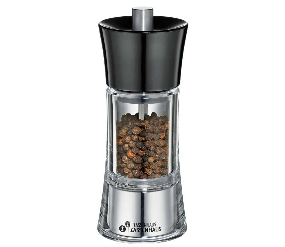 Zassenhaus Pepper / Salt Mill AACHEN, Colored, 14 cm / 5.5"