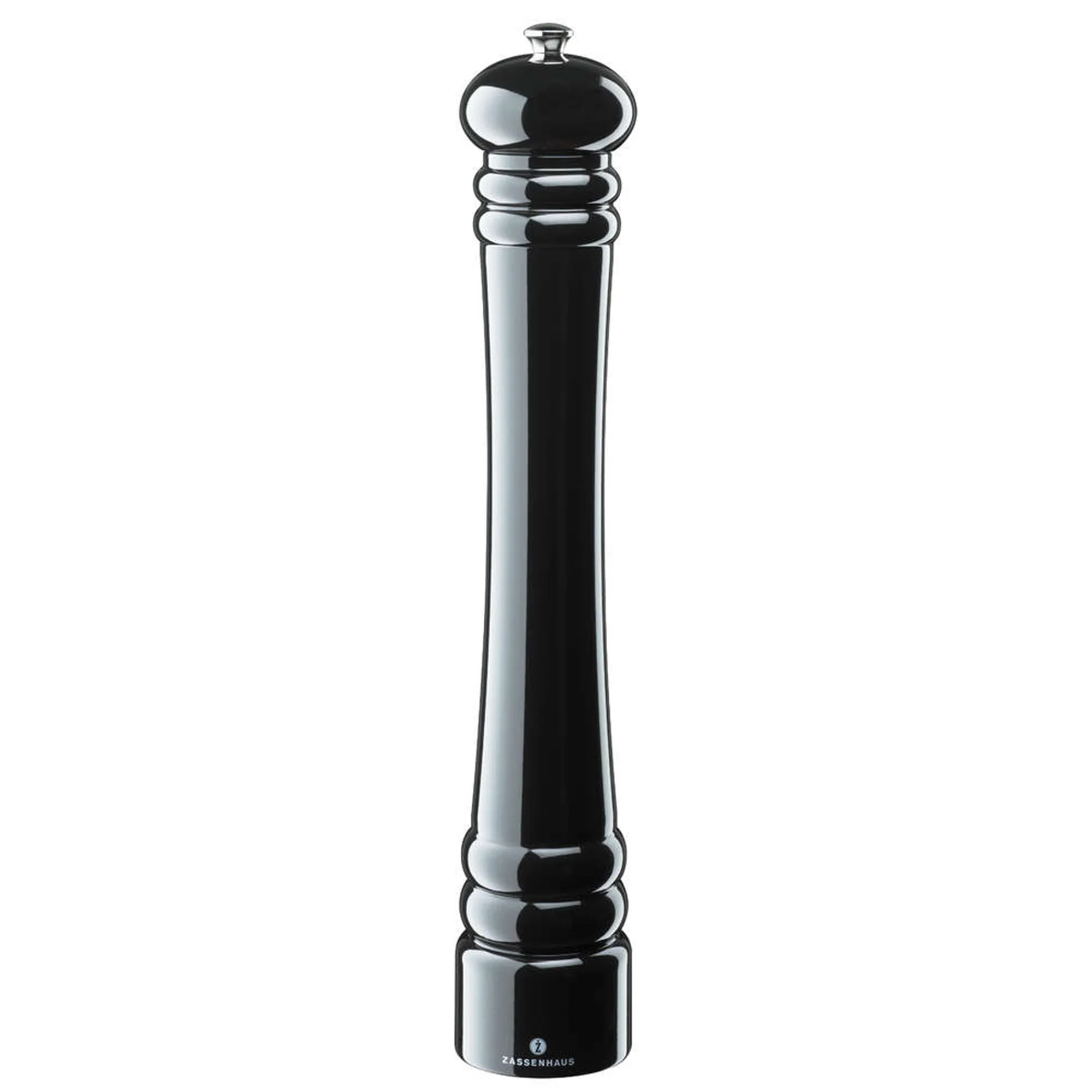 Zassenhaus Pepper / Salt Mill BERLIN, Black Glossy - Image 3