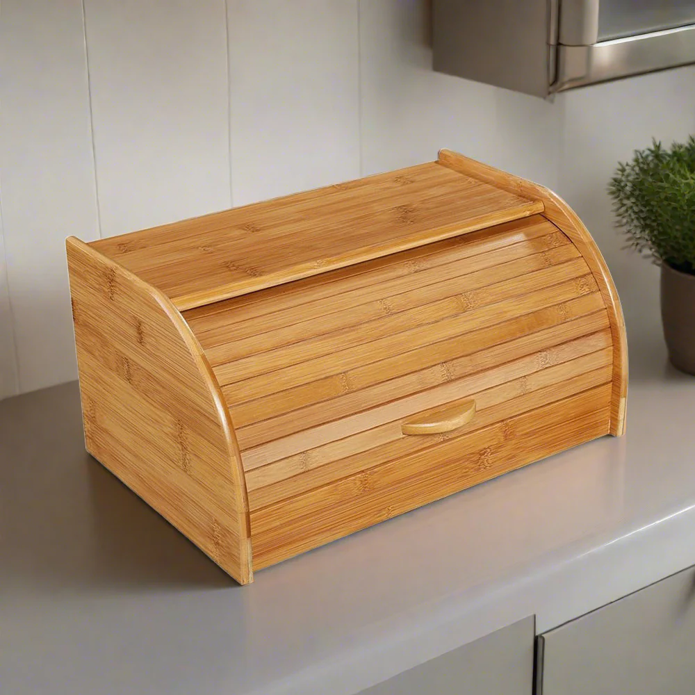 Zassenhaus Wooden Bread Box Bambus - #054118 - Image 2