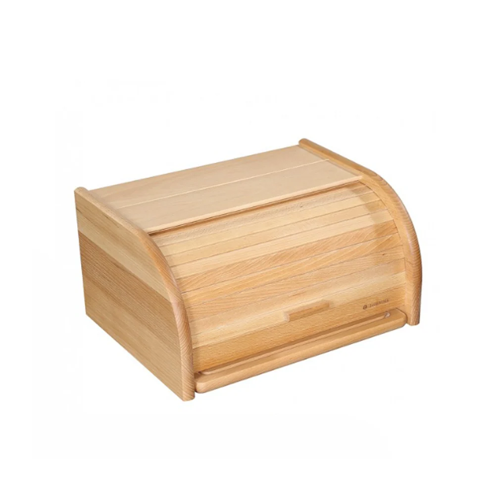 Zassenhaus Wooden Bread Box with Pull-Out Board COUNTRY - Image 2